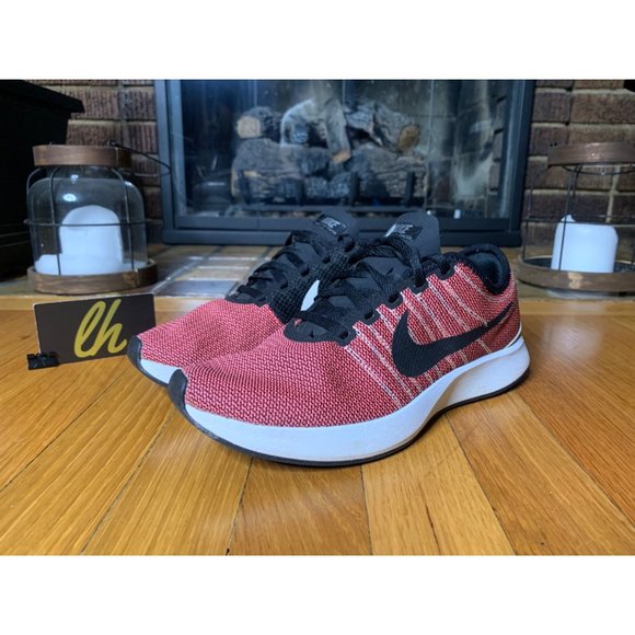 Size 8 W Nike Dualtone Racer “Pink Black” Athletic Running Shoes 917682-600 - Picture 2 of 8